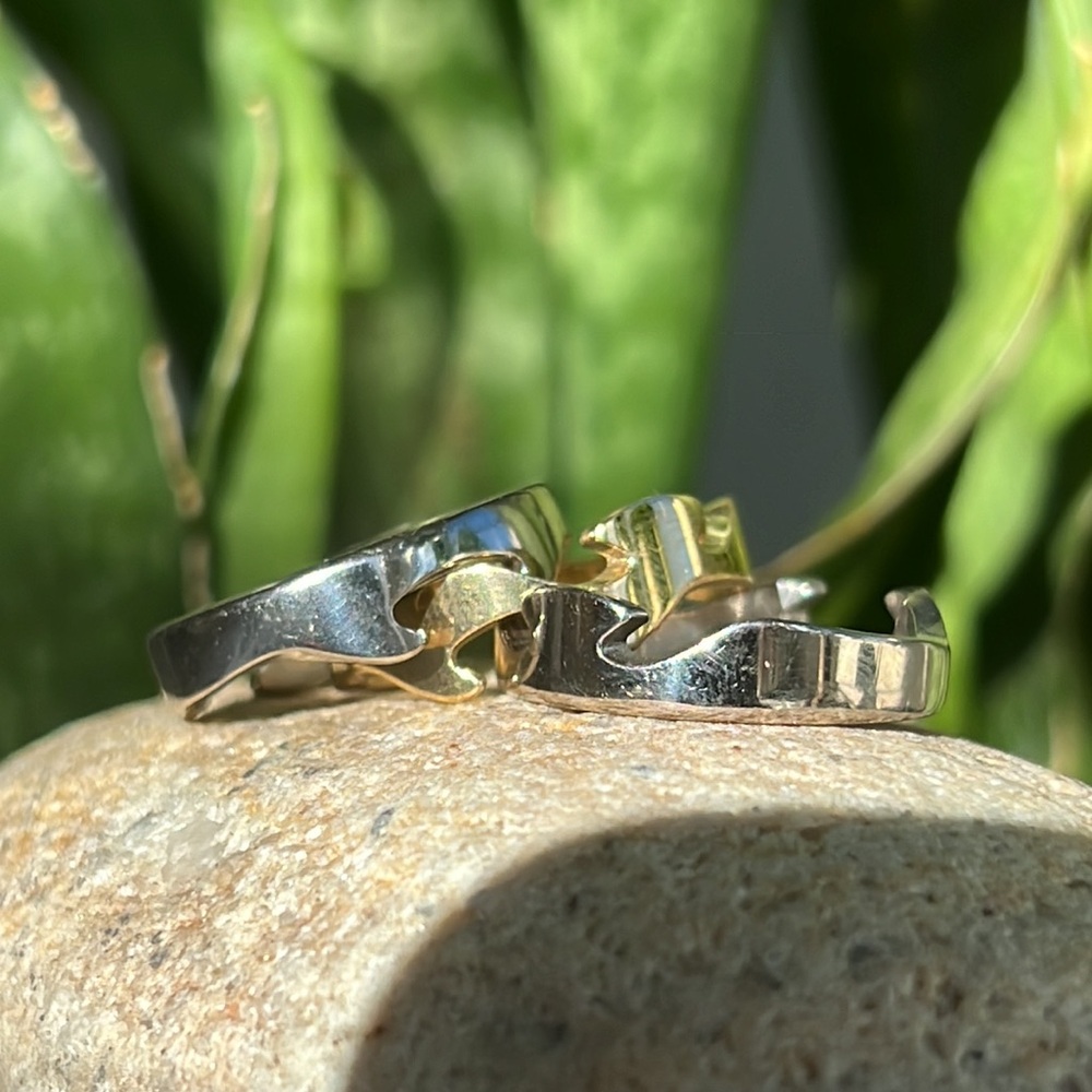 Georg Jensen 18k fusion ring - Picture 7 of 17